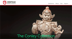 Desktop Screenshot of heritageasianart.org